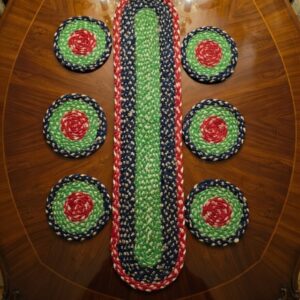 6 pieces placemat with runner