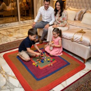 Homemade Jute Floormat Size 30"