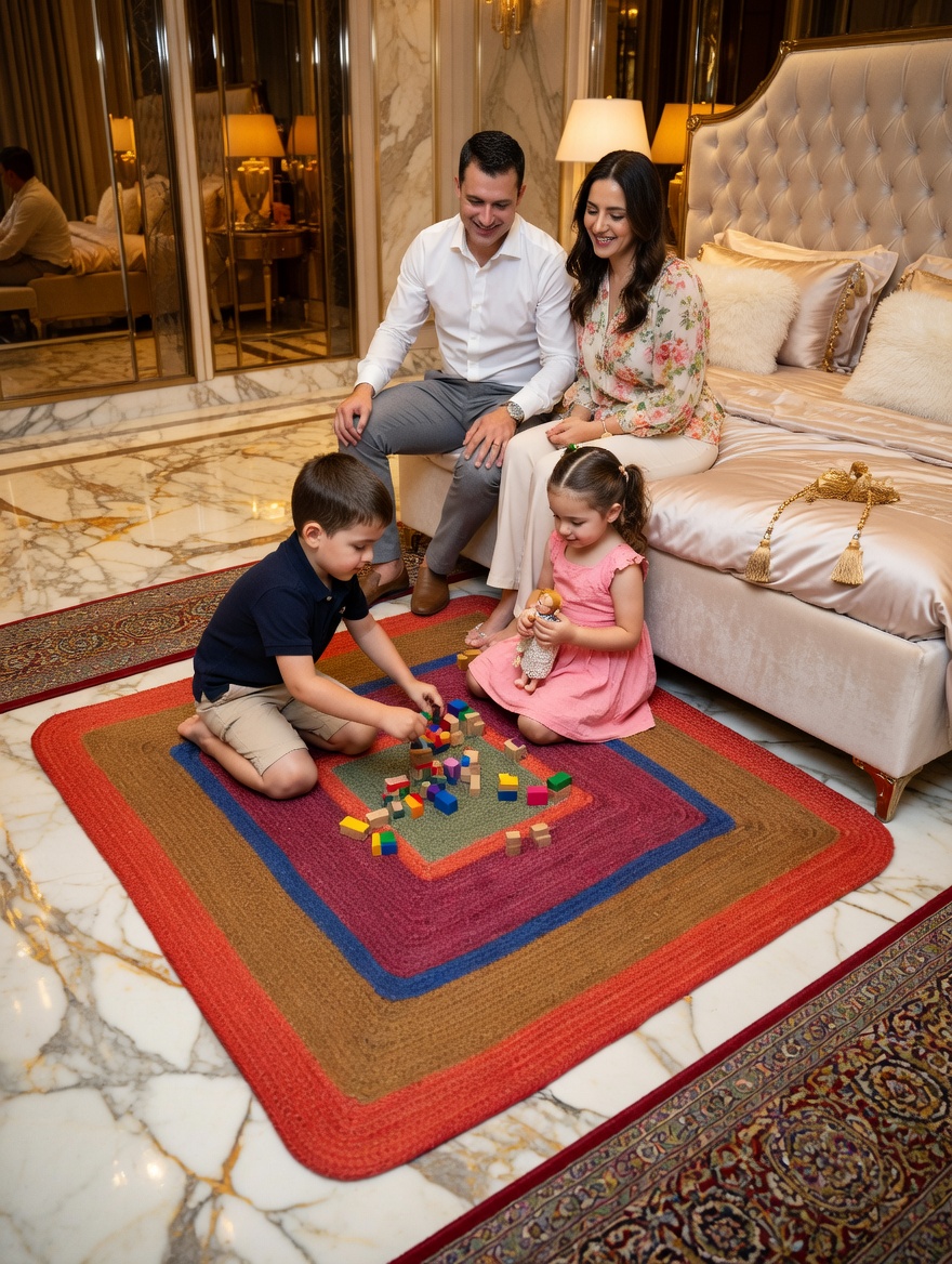 Homemade Jute Floormat Size 30"