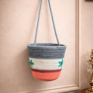 Jute Hanging Planter Basket