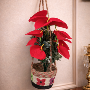Jute Hanging Planter Basket