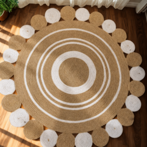 Homemade Jute Floormat Size 30"
