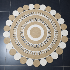 Homemade Jute Floormat Size 30"